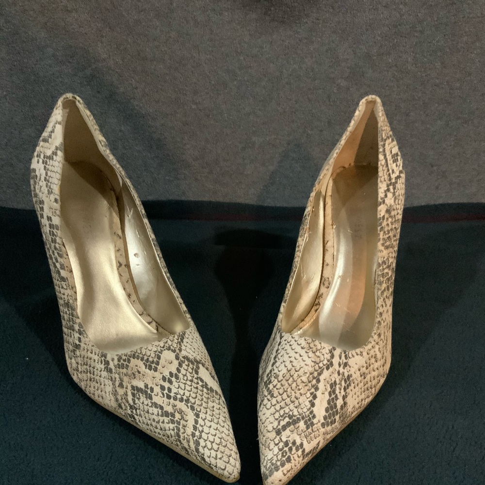 Brand new snake skin heels